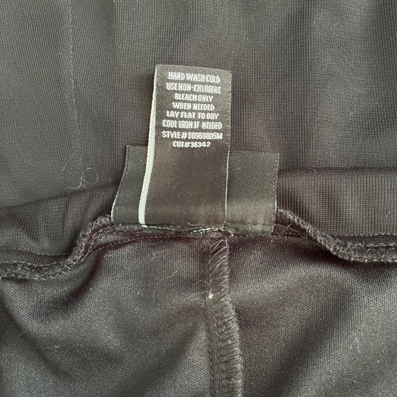 Dress barn Collection Women's Black Chiffon Lined Evening Skirt Size S Pull-on - Picture 7 of 7